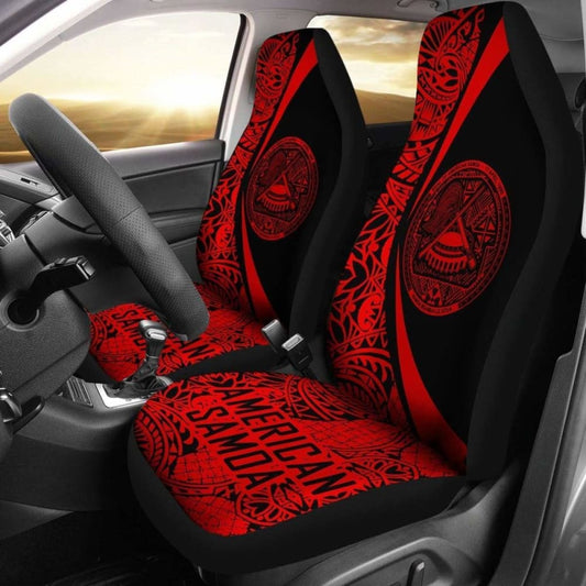 American Samoa Car Seat Covers Circle Style Amazing