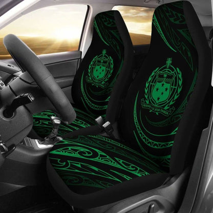Samoa Car Seat Covers - \bGreen - Frida Style -