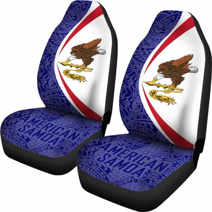 American Samoa Car Seat Covers Circle Style Amazing
