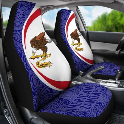 American Samoa Car Seat Covers Circle Style Amazing