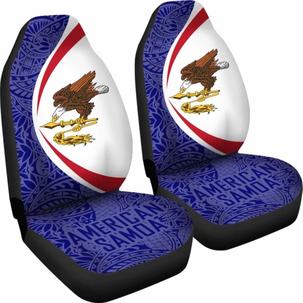 American Samoa Car Seat Covers Circle Style Amazing