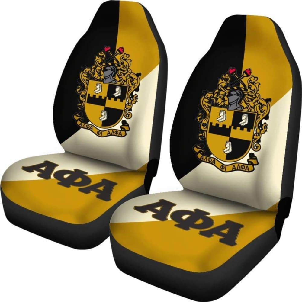 African Car Seat Covers- Alpha Phi Alpha -