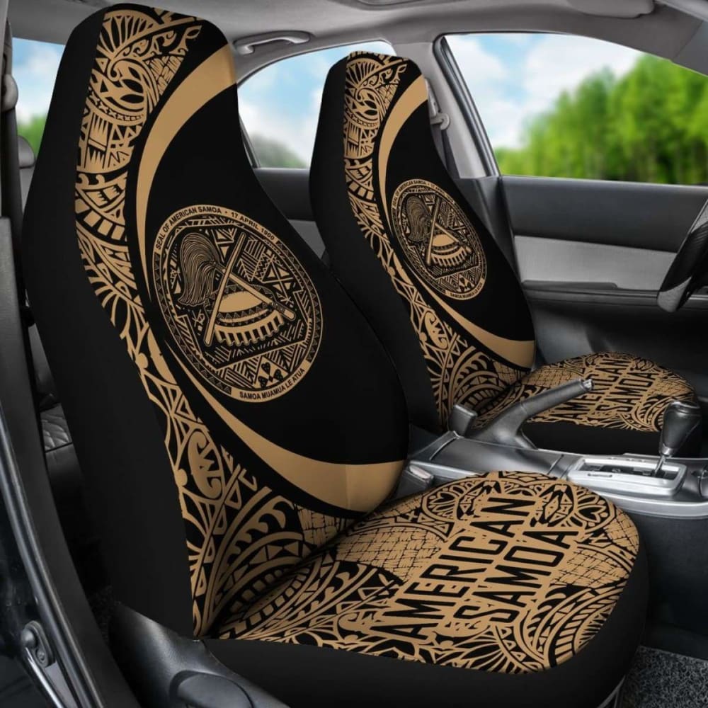American Samoa Car Seat Covers Circle Style  Amazing