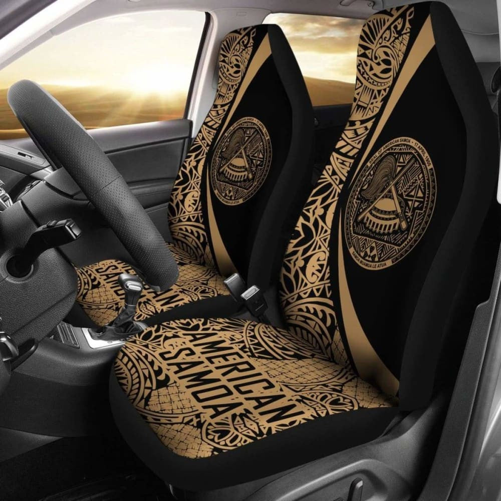 American Samoa Car Seat Covers Circle Style  Amazing
