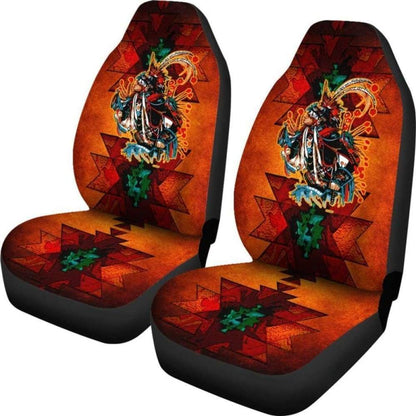 Native American Dancer Car Seat Cover