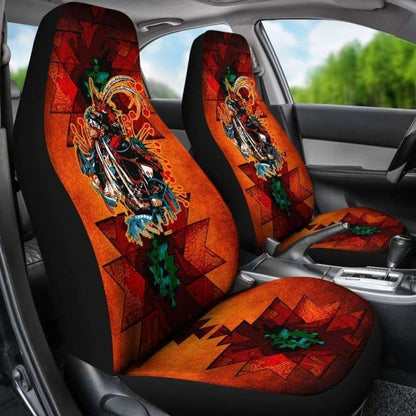 Native American Dancer Car Seat Cover