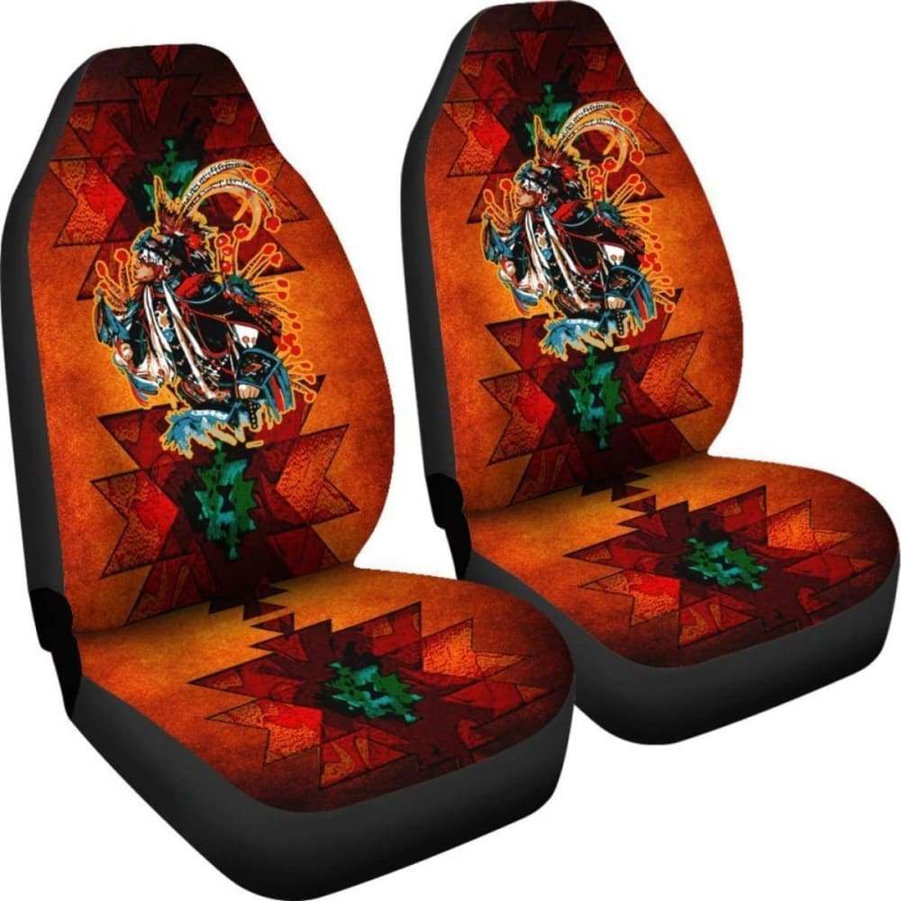 Native American Dancer Car Seat Cover