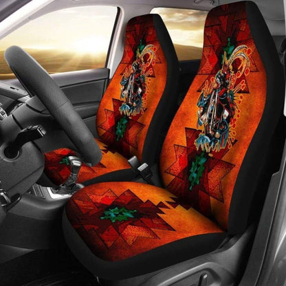 Native American Dancer Car Seat Cover