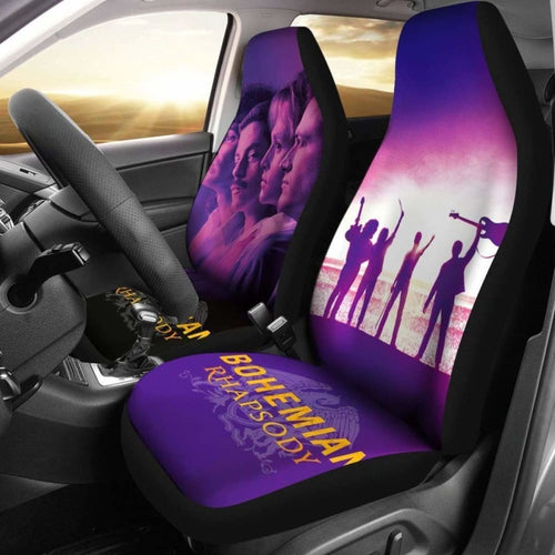 Bohemian Rhapsody Rock Band Car Seat Covers Amazing