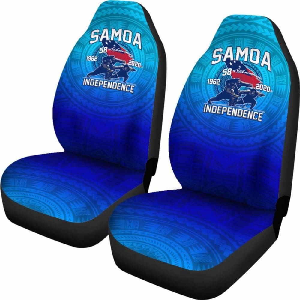 Samoa Car Seat Covers Independence AnniversaryTh Years
