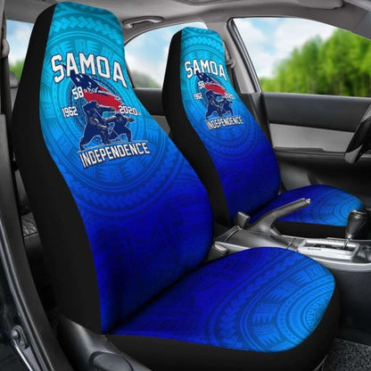 Samoa Car Seat Covers Independence AnniversaryTh Years