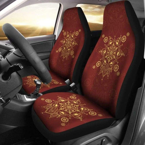 Native American Golden Pattern Car Seat Amazing