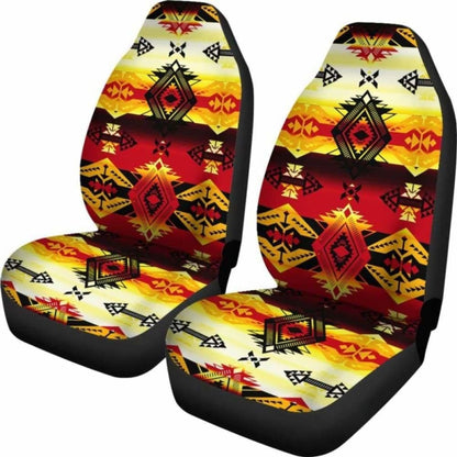 Sovereign Nation Fire Car Seat Covers