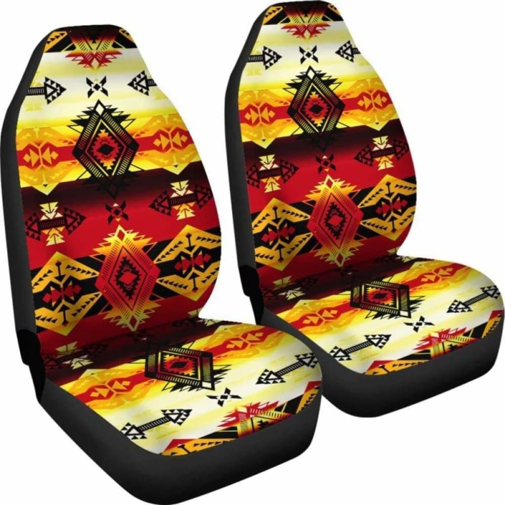Sovereign Nation Fire Car Seat Covers