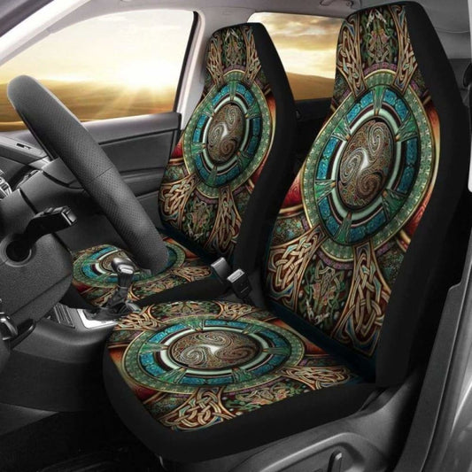 Celtic Mandala Car Seat Covers Amazing