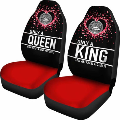 American Samoa Car Seat Covers Couple Valentine Nothing Make Sense