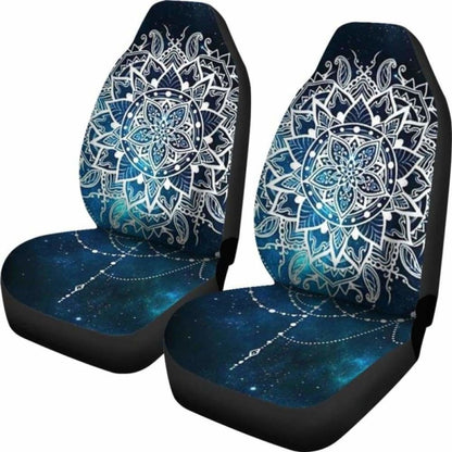 Space Mandala Car Seat Covers