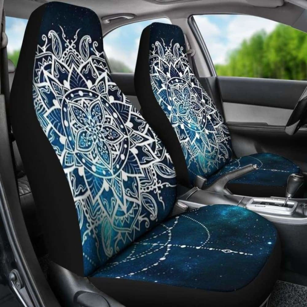 Space Mandala Car Seat Covers