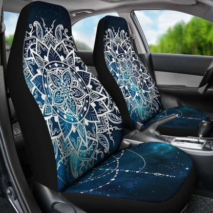 Space Mandala Car Seat Covers