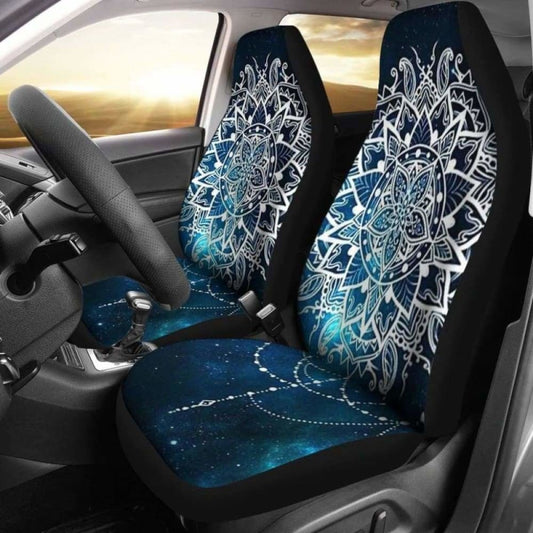 Space Mandala Car Seat Covers