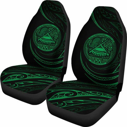 American Samoa Car Seat Covers - \bGreen - Frida Style -