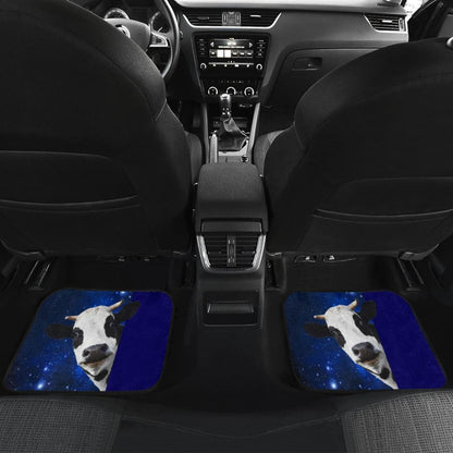 Amazing Gift Ideas Cow Spirit With Galaxy Car Floor Mats