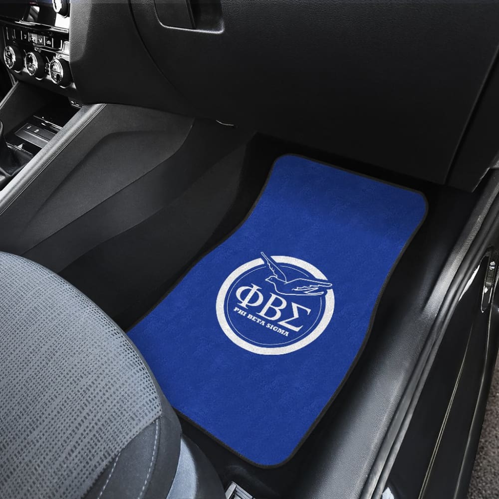 Phi Beta Sigma Fraternity Car Floor Mats