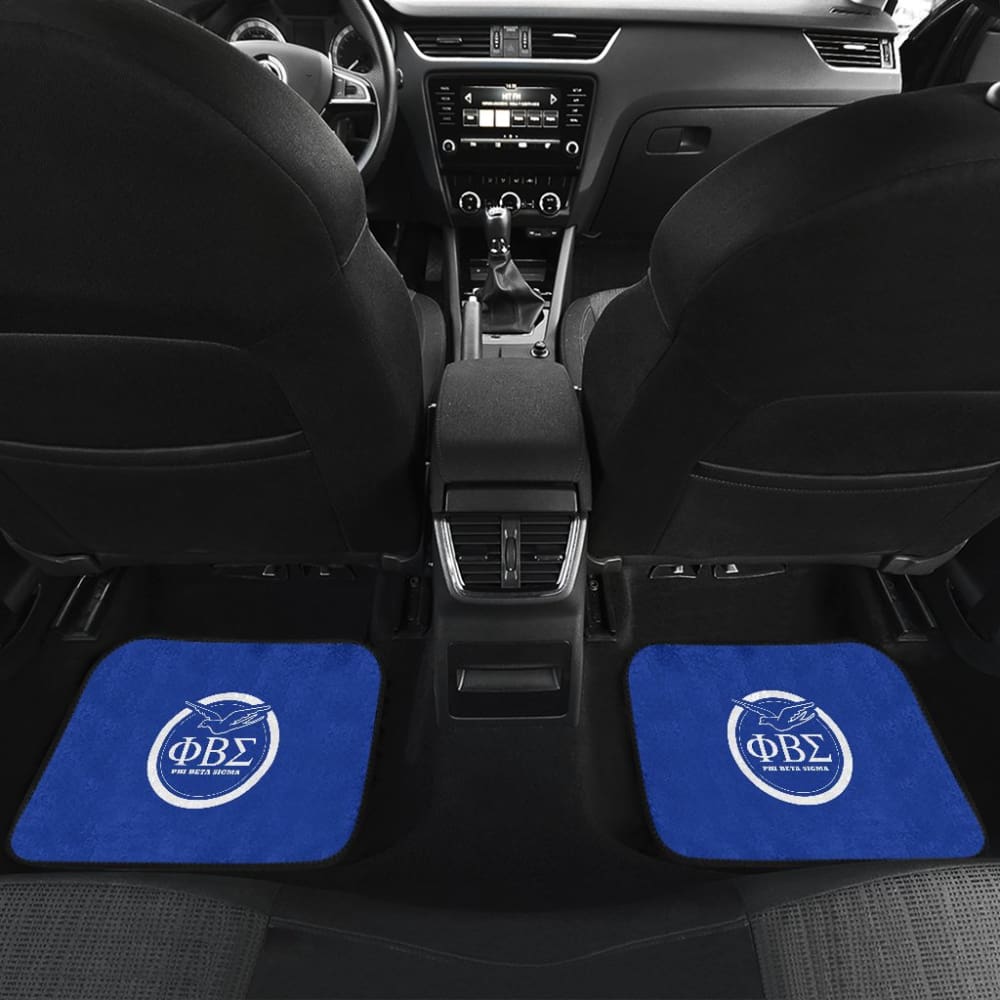 Phi Beta Sigma Fraternity Car Floor Mats