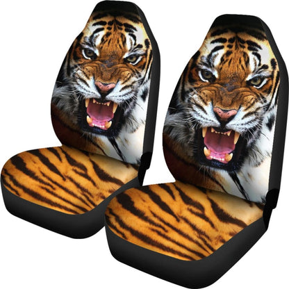 Amazing Roaring Tiger Car Seat Covers