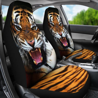 Amazing Roaring Tiger Car Seat Covers