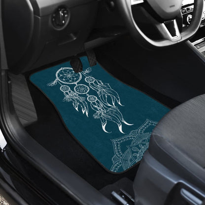 Amazing Mandala Floral Dreamcatcher Car Floor Mats