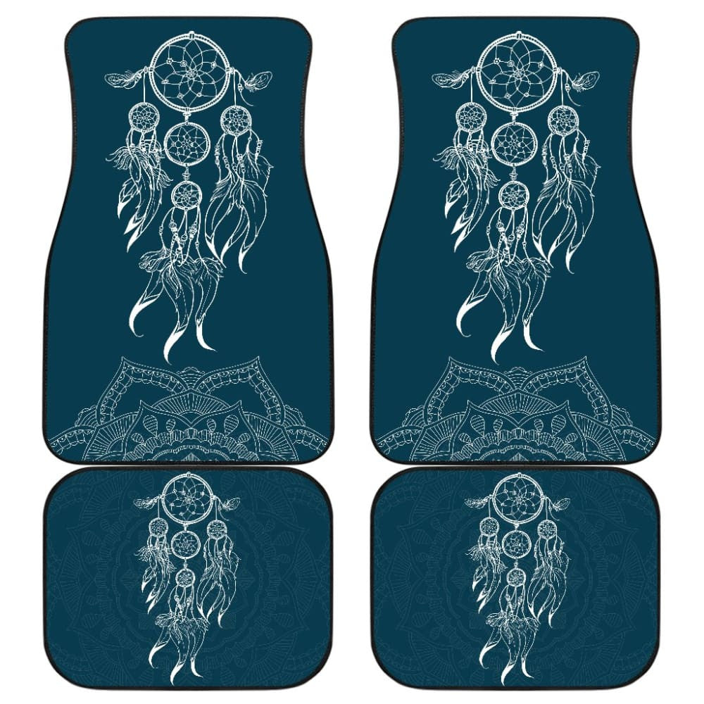 Amazing Mandala Floral Dreamcatcher Car Floor Mats