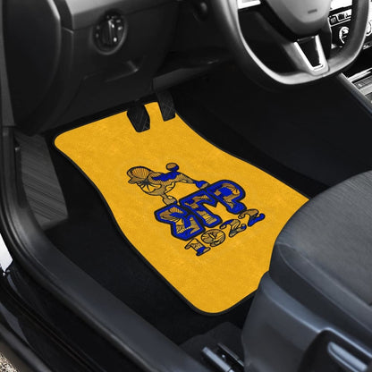 Yellow Sigma Gamma Rho Car Floor Mats