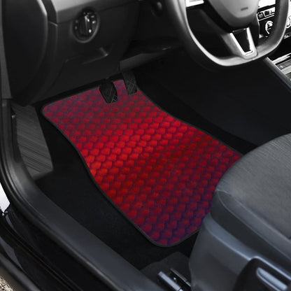 Dragons Pink Skin Car Floor Mats