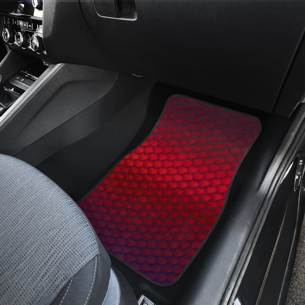 Dragons Pink Skin Car Floor Mats