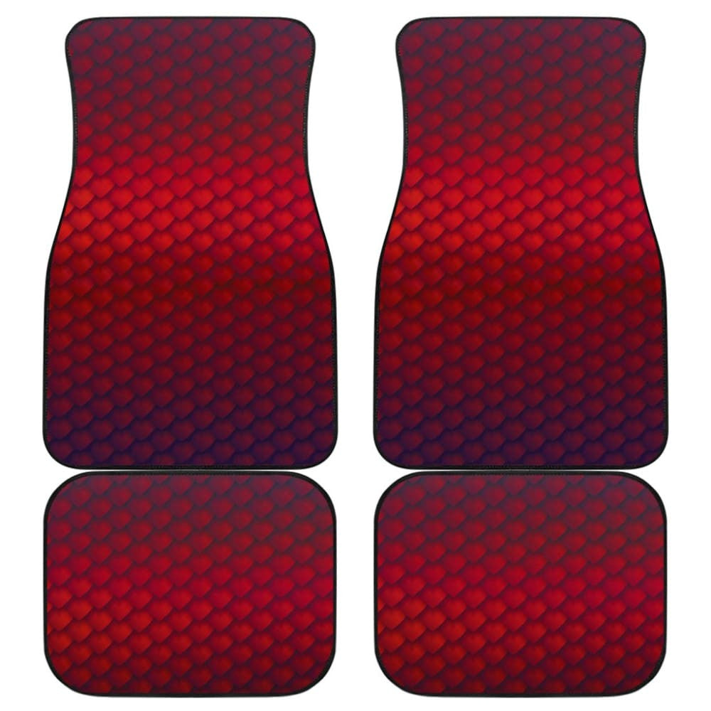 Dragons Pink Skin Car Floor Mats