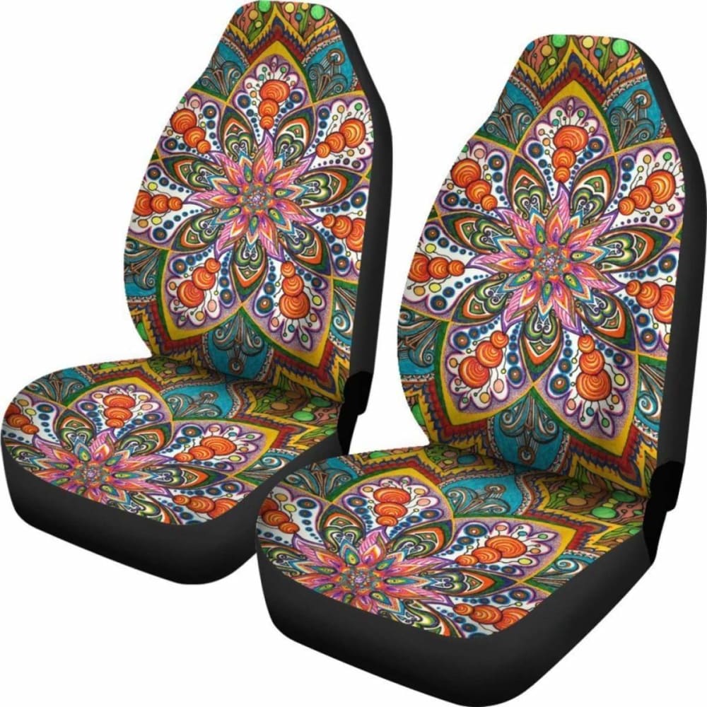 Star Mandala Car Seat Covers