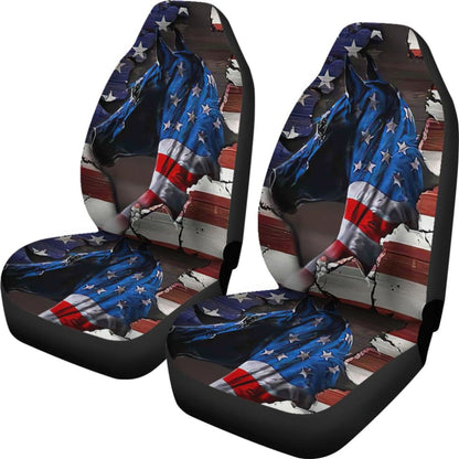 American Horse Amazing Gift for Horse Lovers Car Seat Covers