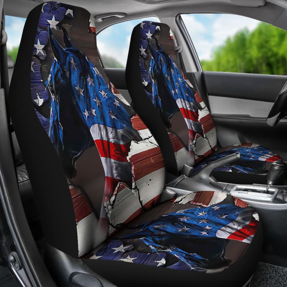 American Horse Amazing Gift for Horse Lovers Car Seat Covers