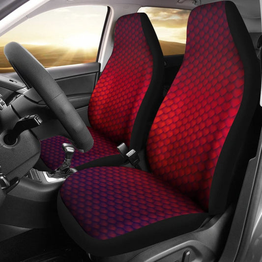 Dragons Pink Gradient Skin Car Seat Covers