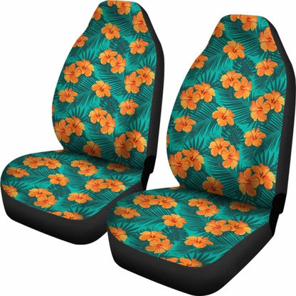 Pattern Flower Tropical Summer Car Seat Covers