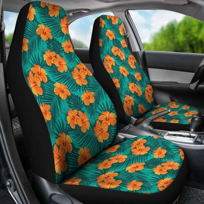 Pattern Flower Tropical Summer Car Seat Covers