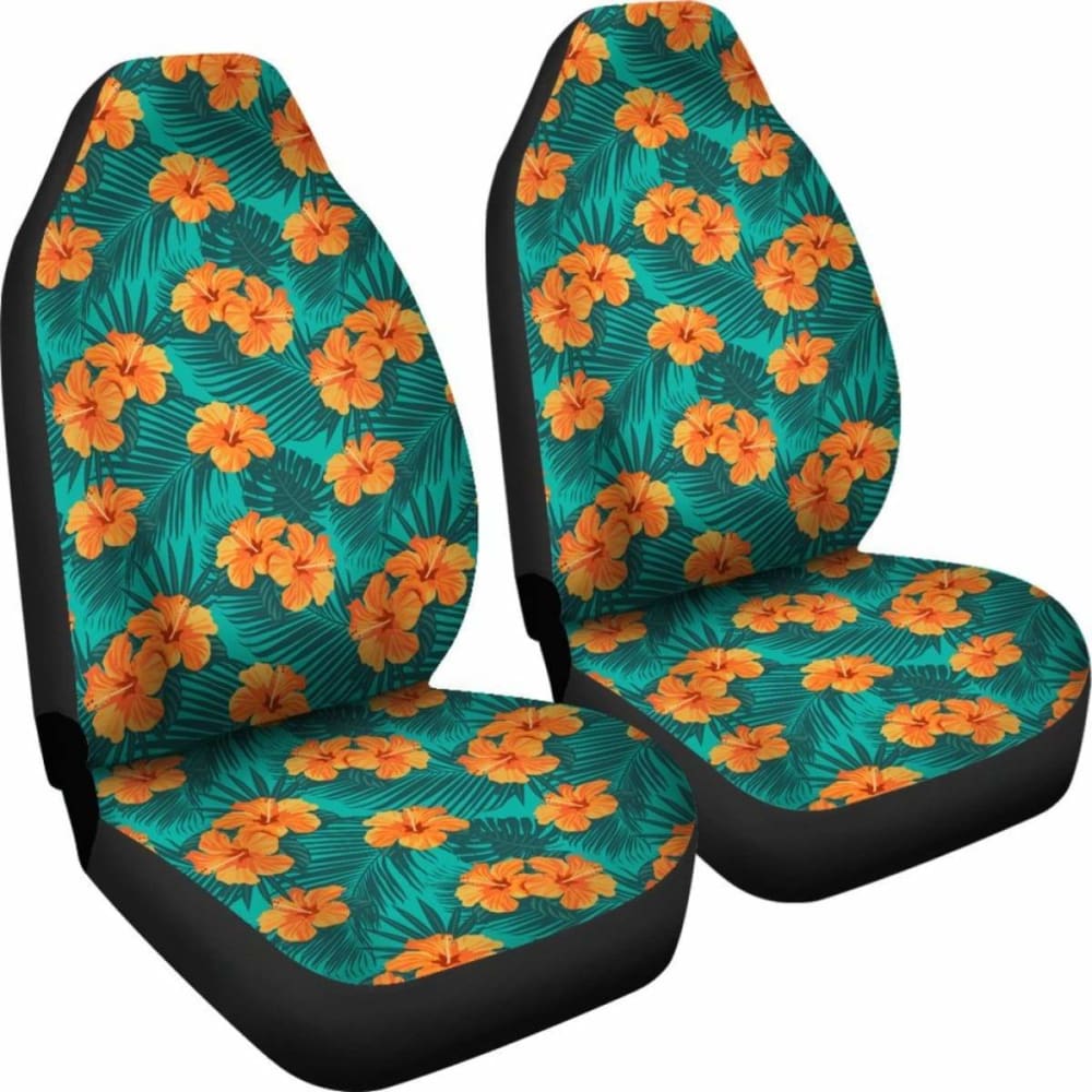 Pattern Flower Tropical Summer Car Seat Covers