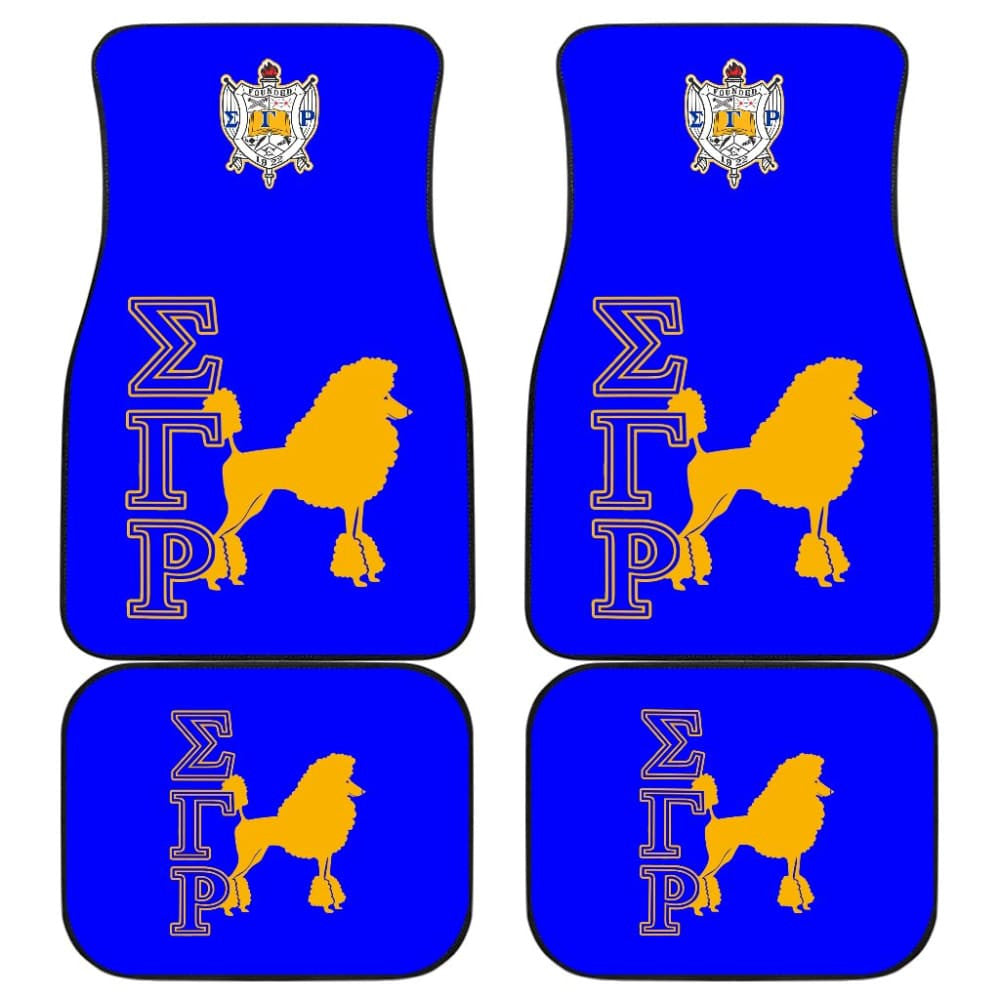 Amazing Sigma Gamma Rho Car Floor Mats