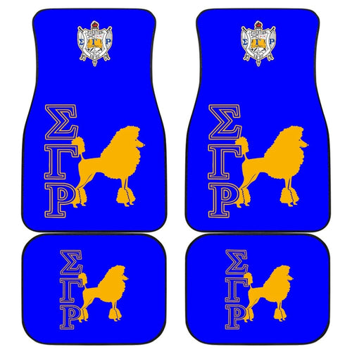 Amazing Sigma Gamma Rho Car Floor Mats