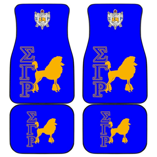 Amazing Sigma Gamma Rho Car Floor Mats