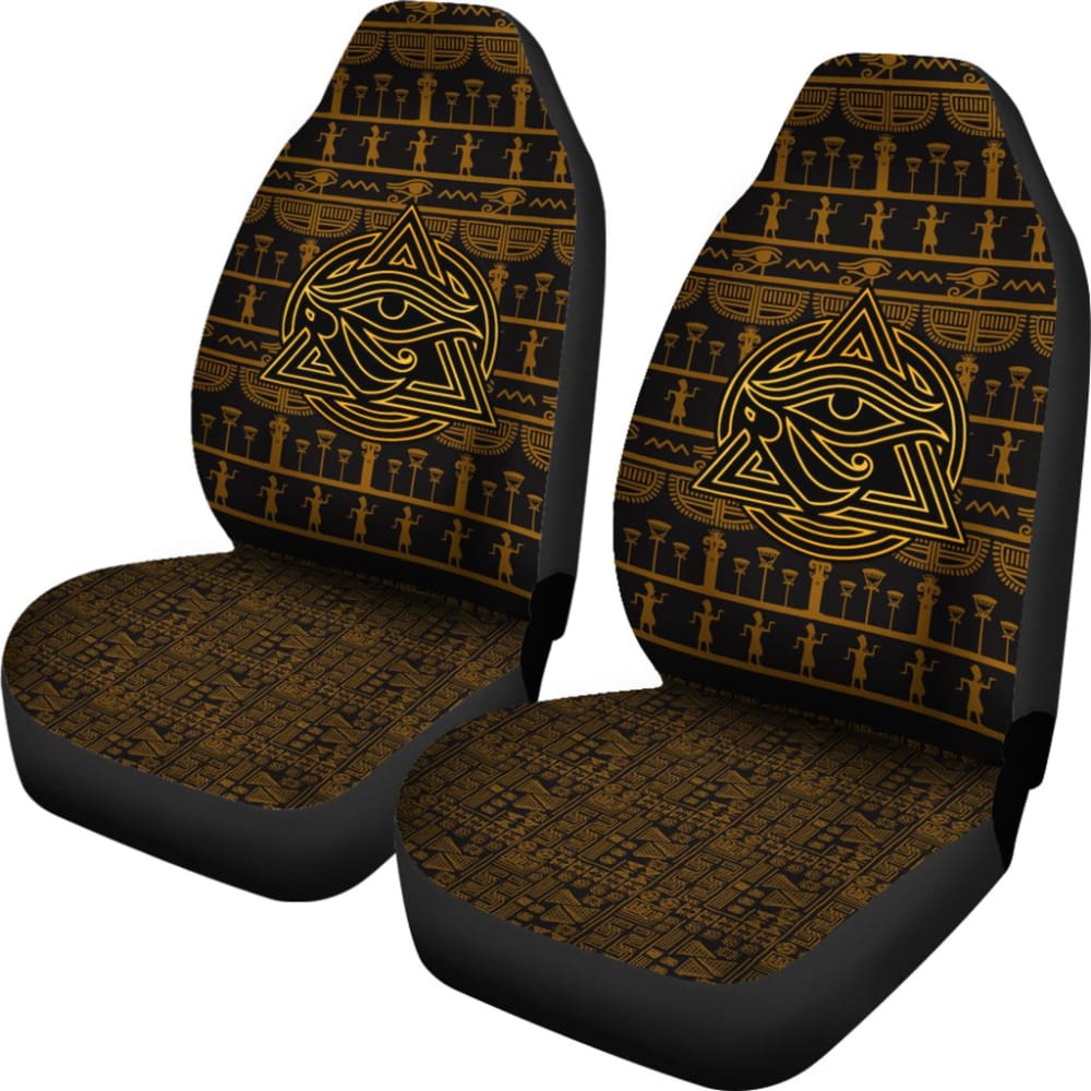 Amazing Ancient Egyptian Eyes Of Horus Powerful Symbol Car Seat Covers