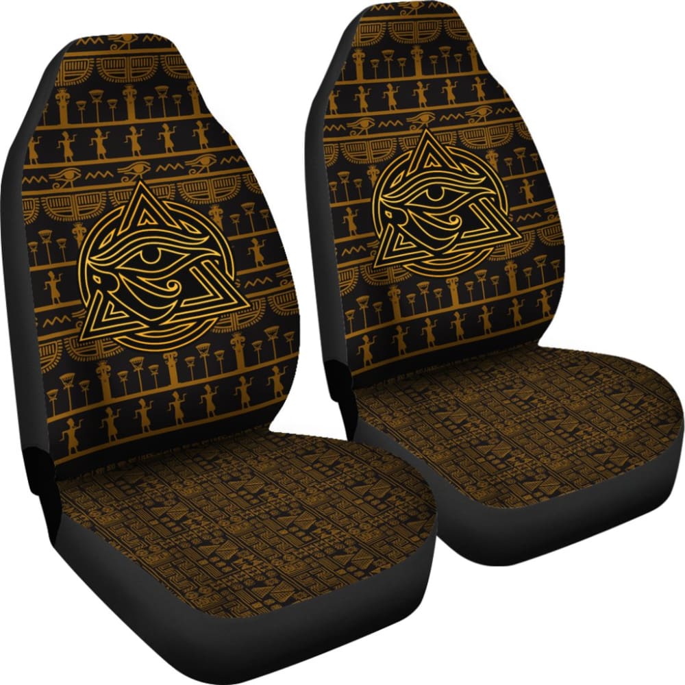 Amazing Ancient Egyptian Eyes Of Horus Powerful Symbol Car Seat Covers