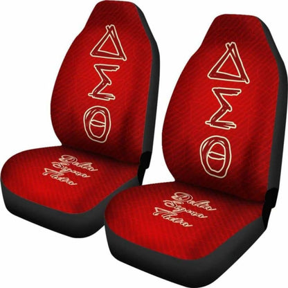 Delta Car-Suv Seat Cover-Cr Hearts-Red