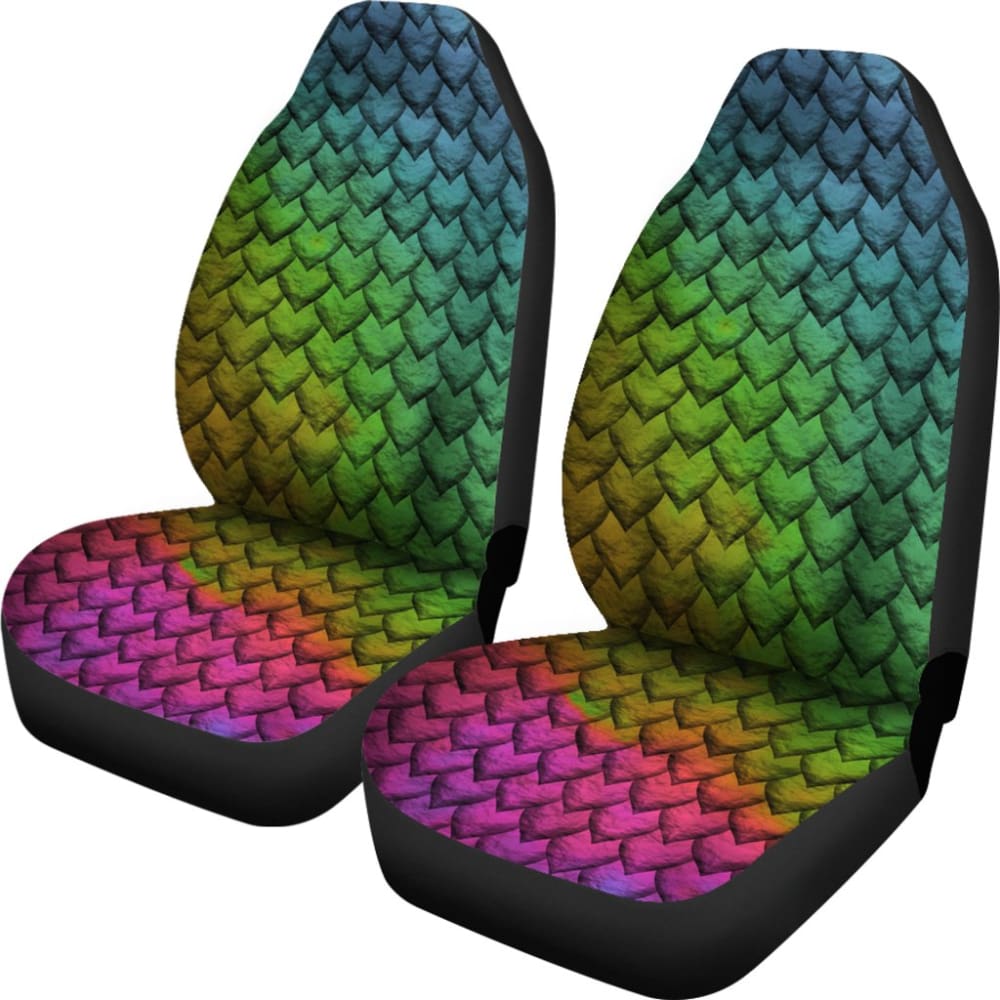 Dragon Colorful Skin Car Seat Covers